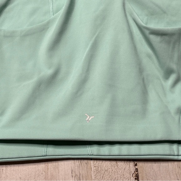 Old Navy Med-Support PowerSoft Racerback Sports Bra Sage Green Sz 4X - Picture 11 of 15